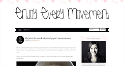 Desktop Screenshot of enjoyeverymovement.com
